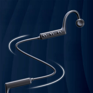 Auriculares KS-19 Bluetooth. Con Tecnología de Conducción Ósea.