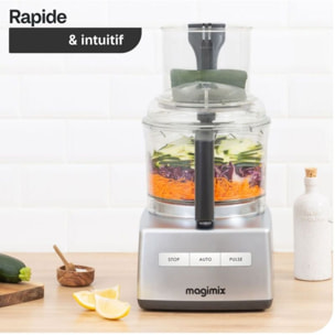 Robot multifonction MAGIMIX CS 5200 XL Premium Chrome Brillant