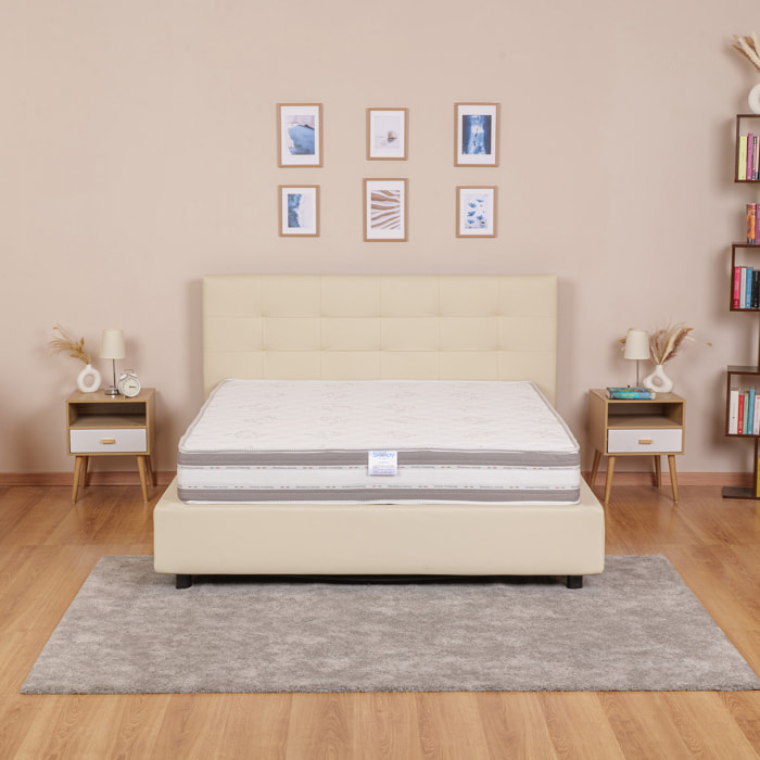 Materasso 800 Molle Insacchettate mod. EVERLAST Matrimoniale mis. 170x200 alto 22cm - Sleepy Italy