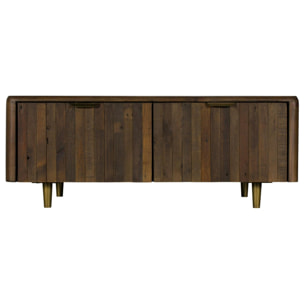 Table basse bois recyclé brun QUEENSTOWN