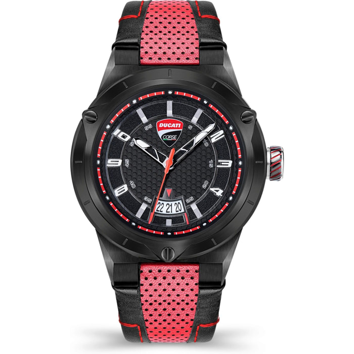 Reloj Ducati DTWGB2019701 Hombre Analogico Cuarzo con Correa de Cuero