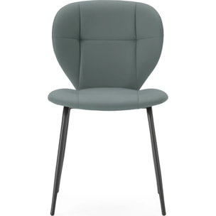 Lot de 2 chaises en tissu - SVEA