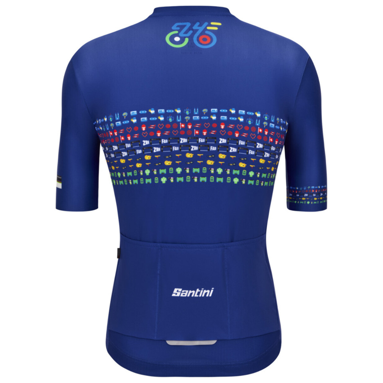 2024 Uci Road And Para-Cycling Road World Championships - Maillot Unisex Zurich - Nautica - Unisex