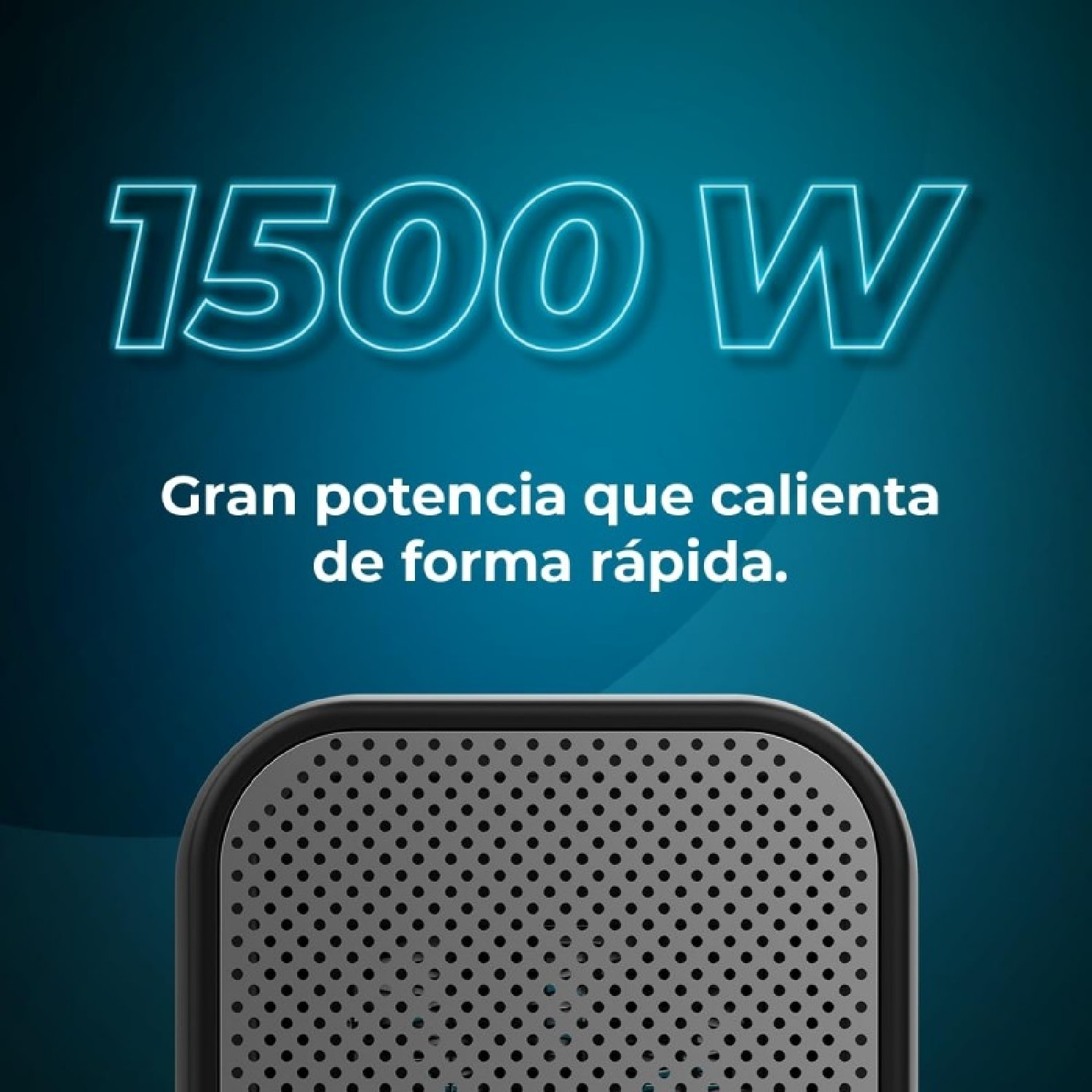 Calefactor Cerámico de Sobremesa ReadyWarm 1500 Max Ceramic Rotate. 1500 W, Osci