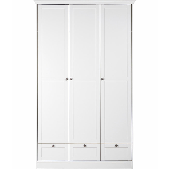 Armoire 3 portes 3 tiroirs - ALIX