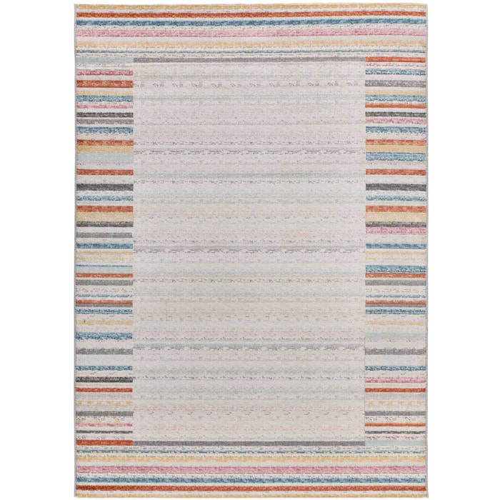 SAMARA Alfombra de exterior geométrica en multicolor, varias medidas disponibles