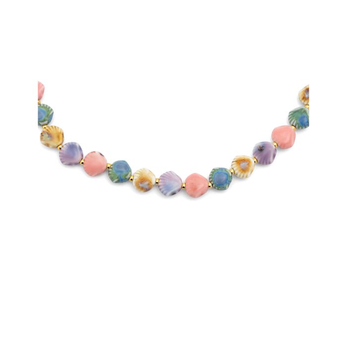 Collana Seaside Acciao Placcato Oro