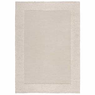 Tapis en mélange de laine RUE PLAIT