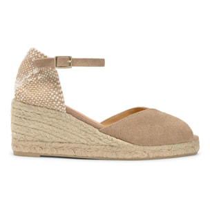 Alpargata cuña de yute 7cm