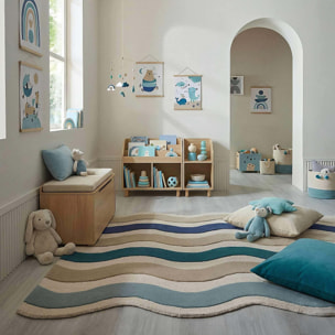 Tapis en laine festonné CASCADE