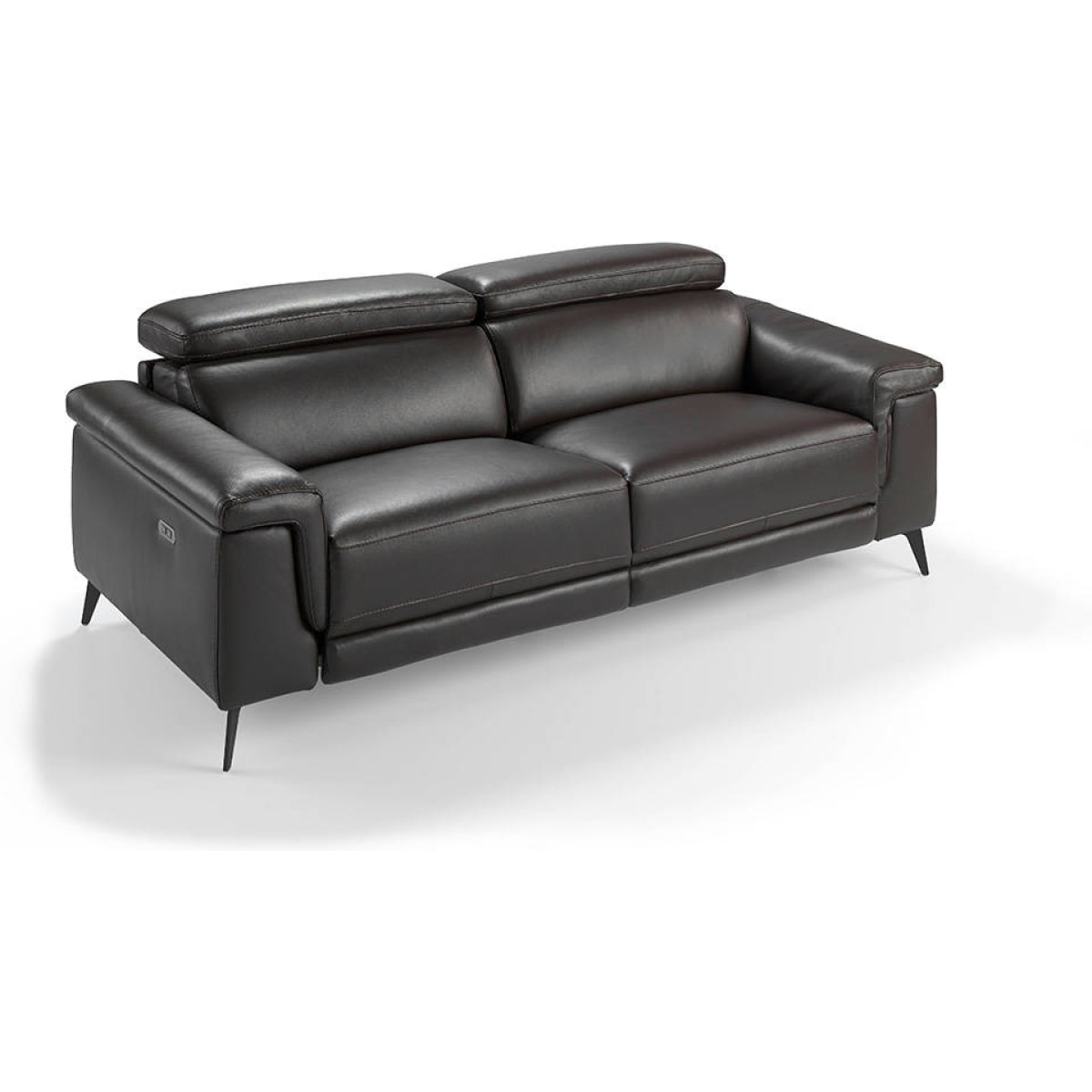 Sofá Angel Cerda de piel de vacuno 215x103x99cm