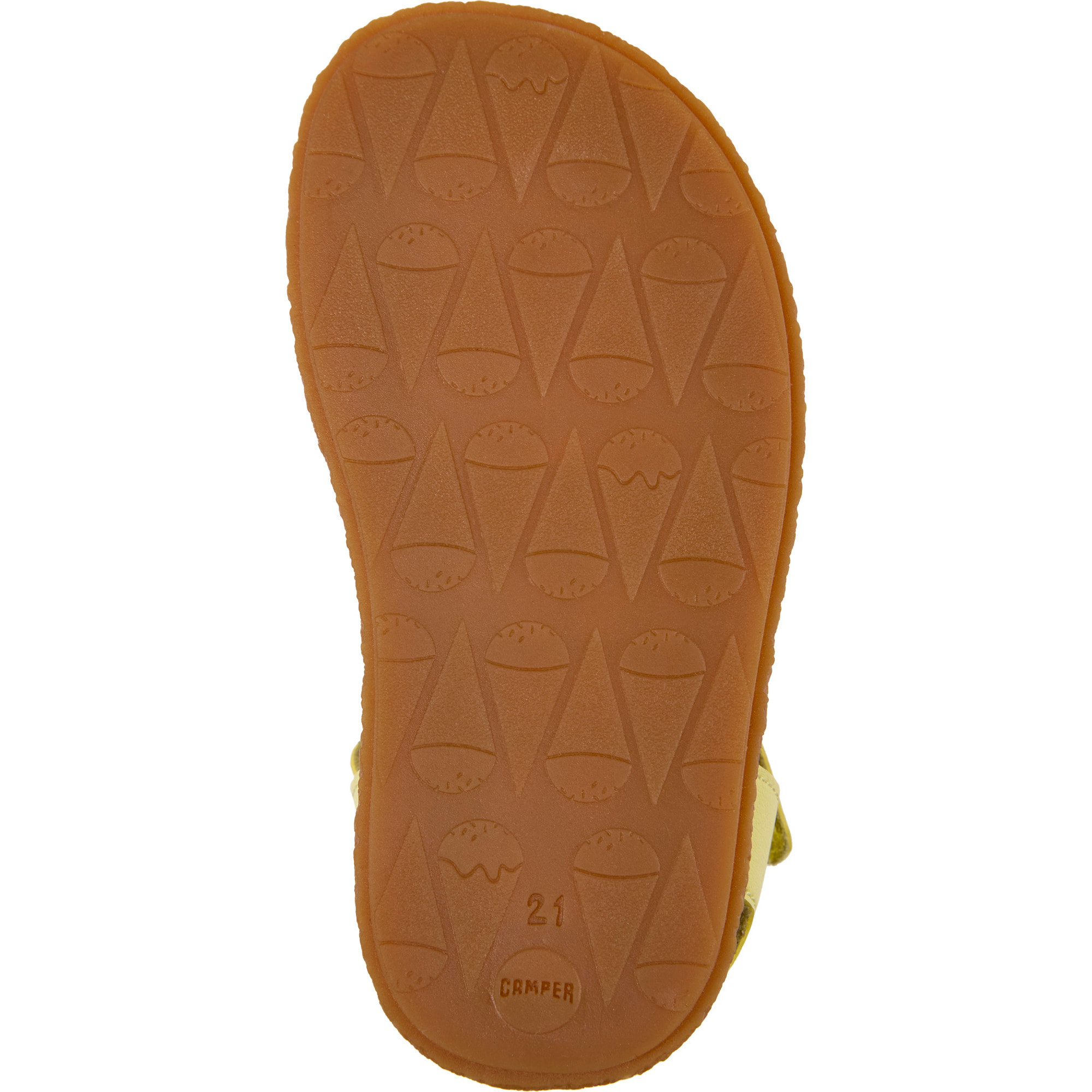 Sandali - CAMPER Miko - Giallo - Pelle liscia