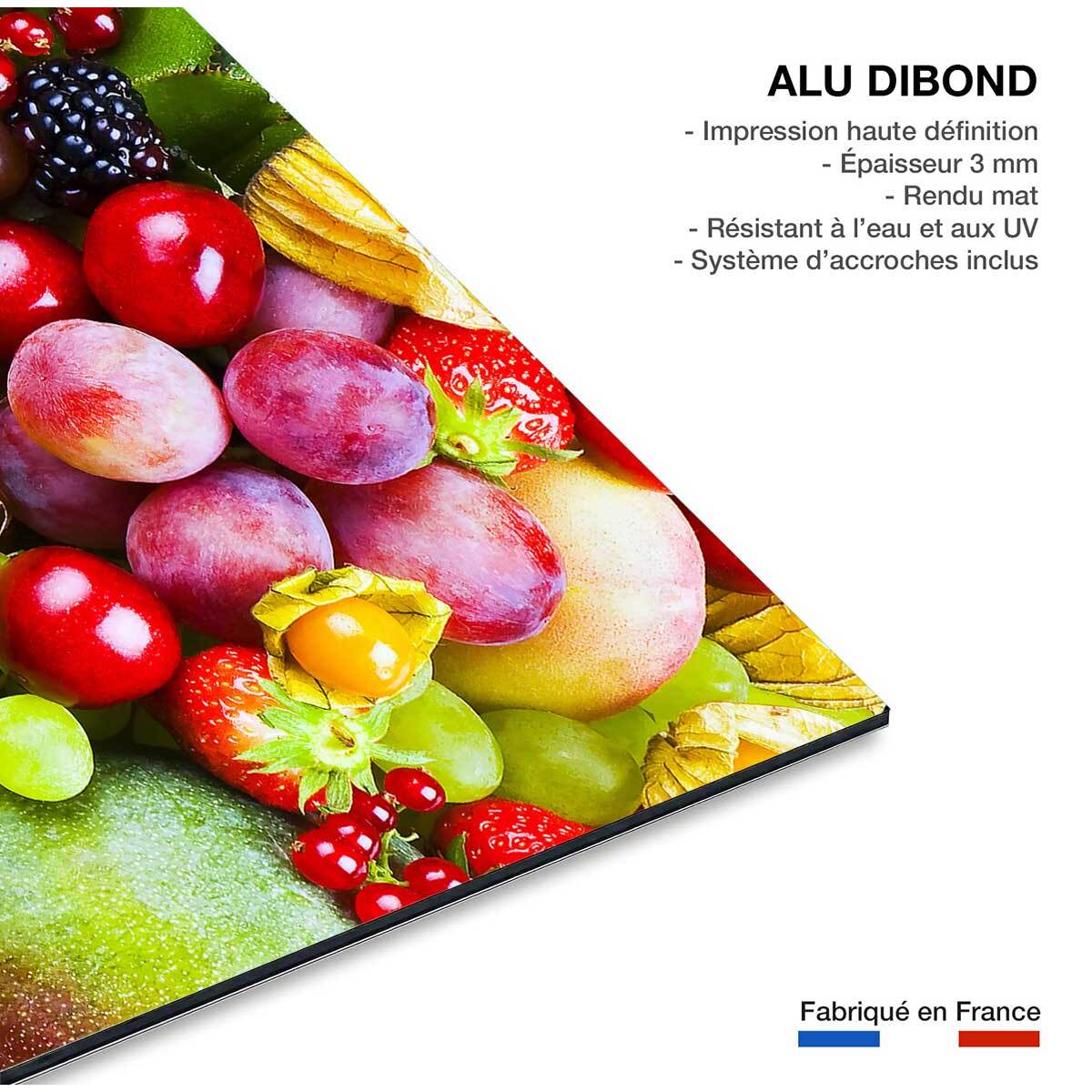 Tableau sélection de fruits Tableau alu Dibond