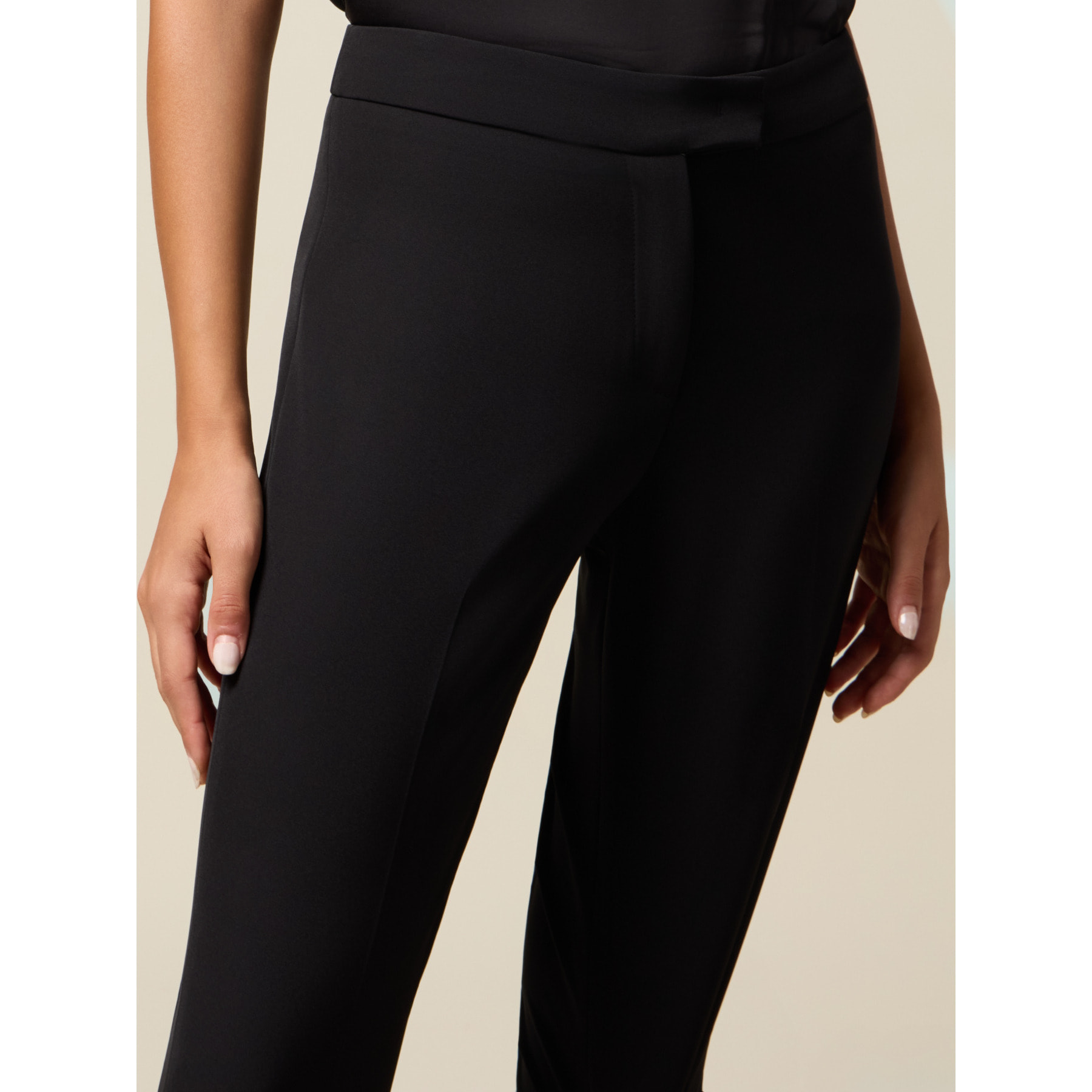 Oltre - Pantaloni a sigaretta - Nero