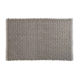 Tapis de bain Polyester & Coton  JAIMY 50X80cm Taupe Spirella