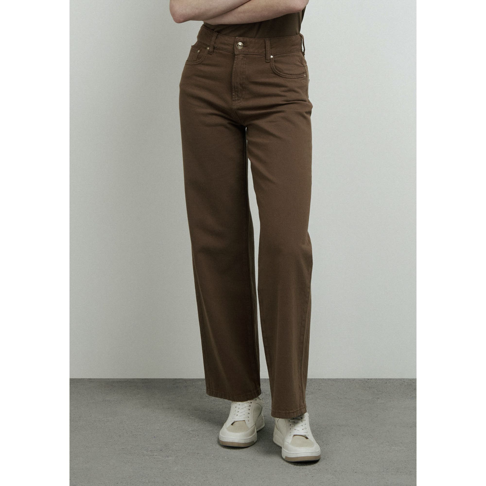 PANTALONE CIOCCOLATO CONBIPEL