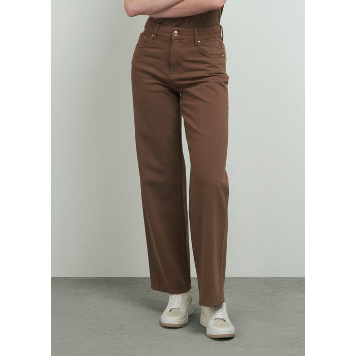 PANTALONE CIOCCOLATO CONBIPEL