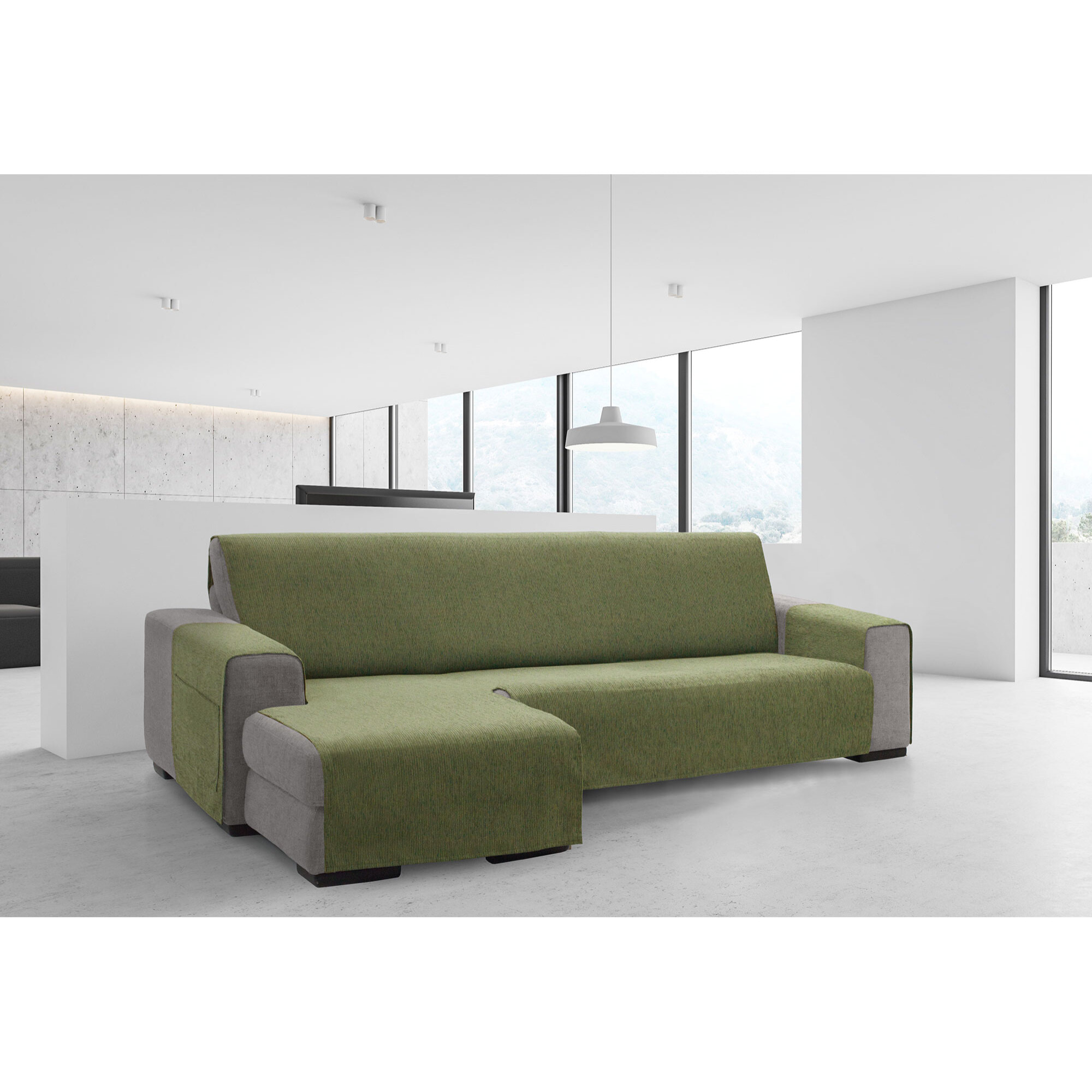 Cubre Sofá Chaise Longue Izquierda modelo PRISCILA