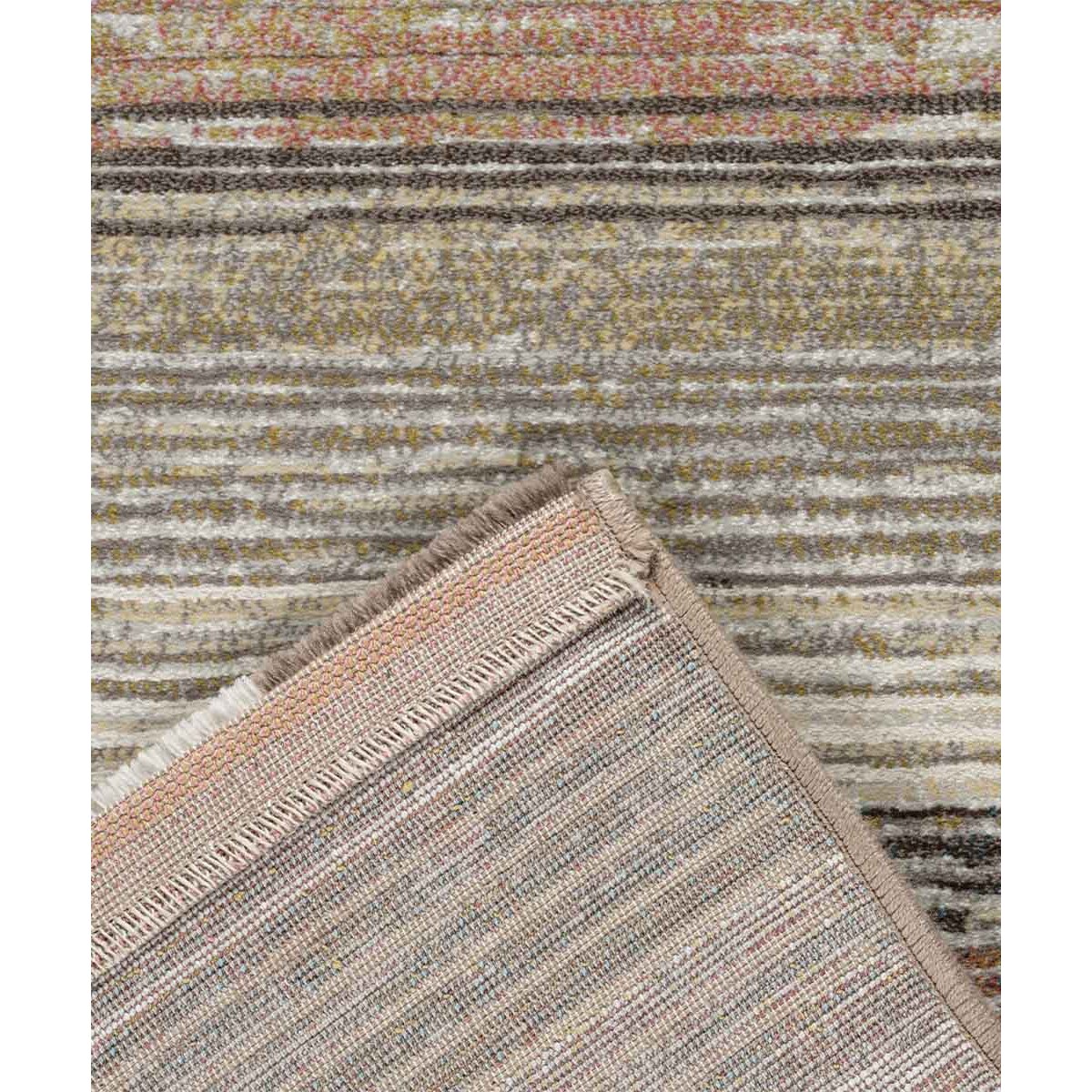 Tappeto Moderno Righe Soggiorno Salotto Beige