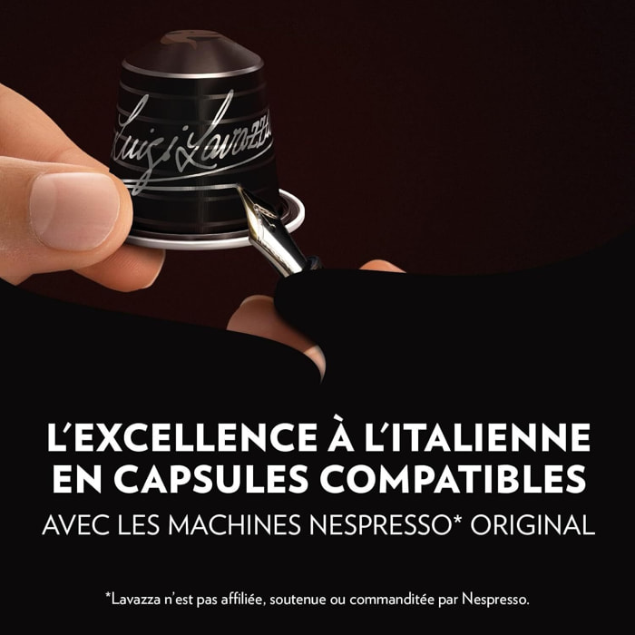 Café Ristretto x30.  Capsules compatibles Nespresso en aluminium
