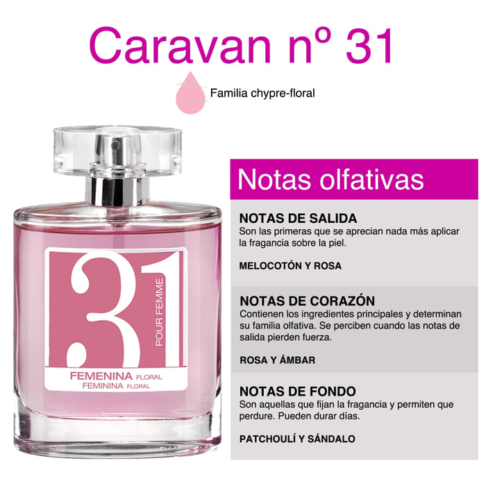 Caravan happy collection - perfume de mujer nº31 - 100ml.