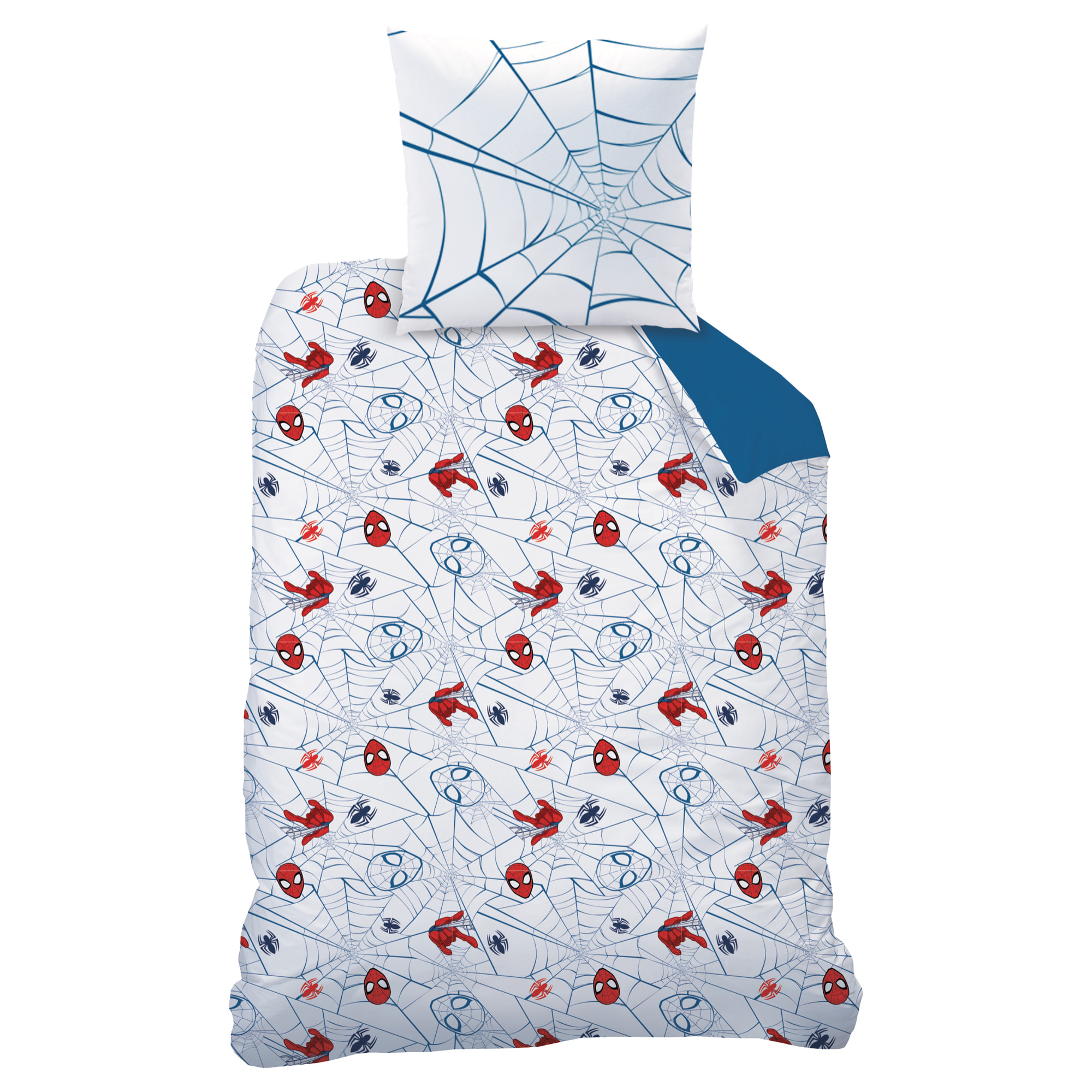 Parure de lit imprimée 100% coton, SPIDERMAN HOME JUMPING