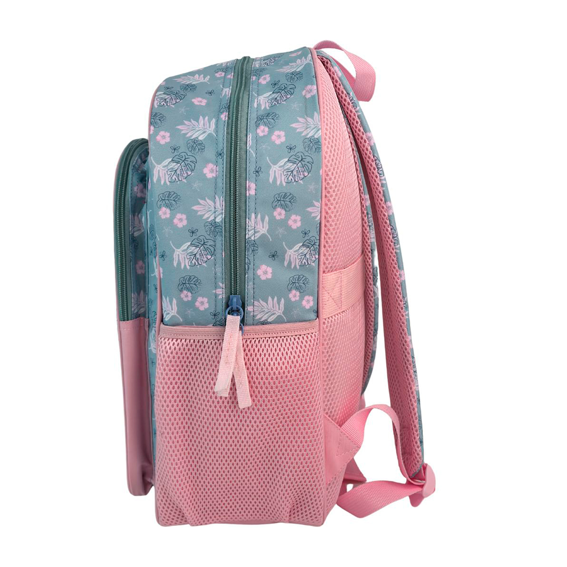 Stitch Pink Zaino Primario con doppio compartimento adattabile al carrello.