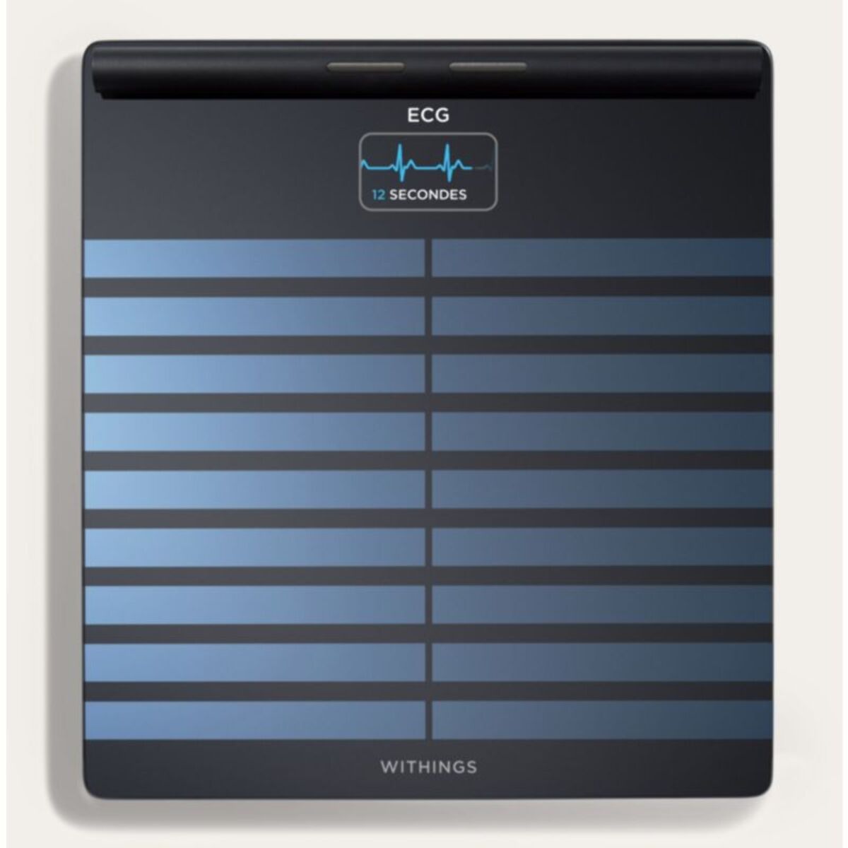 Pèse personne connecté WITHINGS Body Scan noir