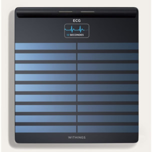 Pèse personne connecté WITHINGS Body Scan noir