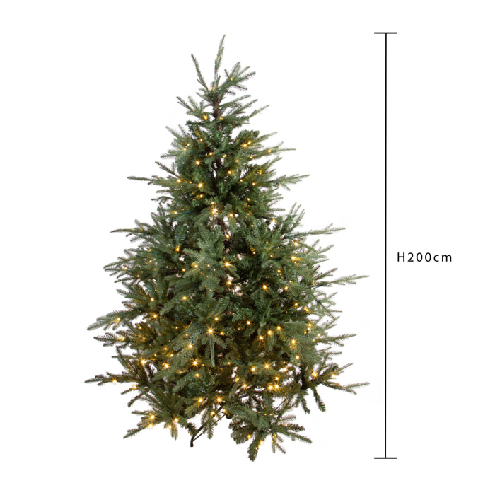 Abete Natalizio - Pezzi 1 - 120xH200x110cm - Bianchi Dino SpA