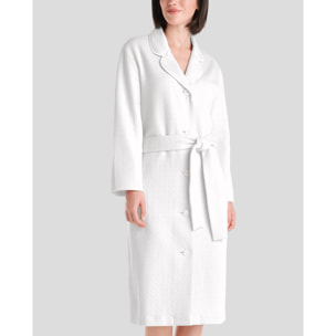 Bata larga mujer punto cómoda y cálida