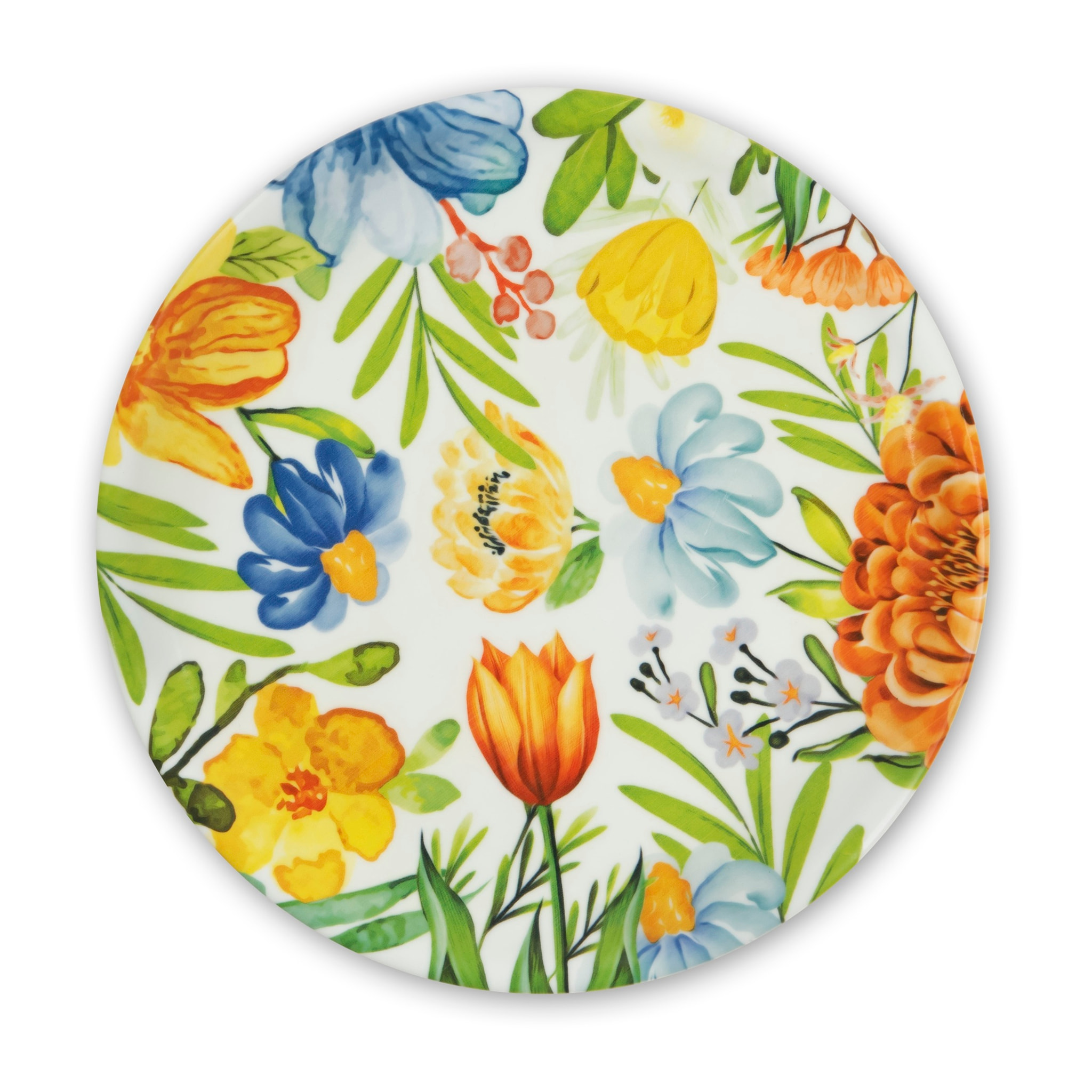 Set 6 Piatti Pizza Excelsa – Blooming, Porcellana Multicolore