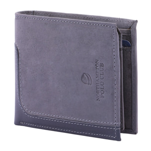 Portafoglio  da uomo In Vera pelle Made in Italy 10x12x3 cm