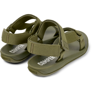 Sandalias - CAMPER Match - Verde - Textil técnico (poliéster reciclado)