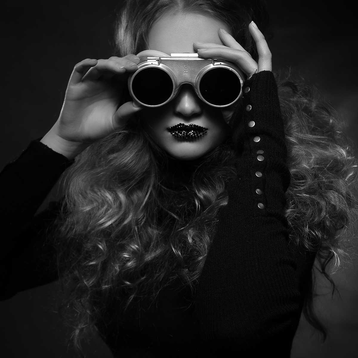 Tableau noir et blanc  studio Viki Toile imprimée