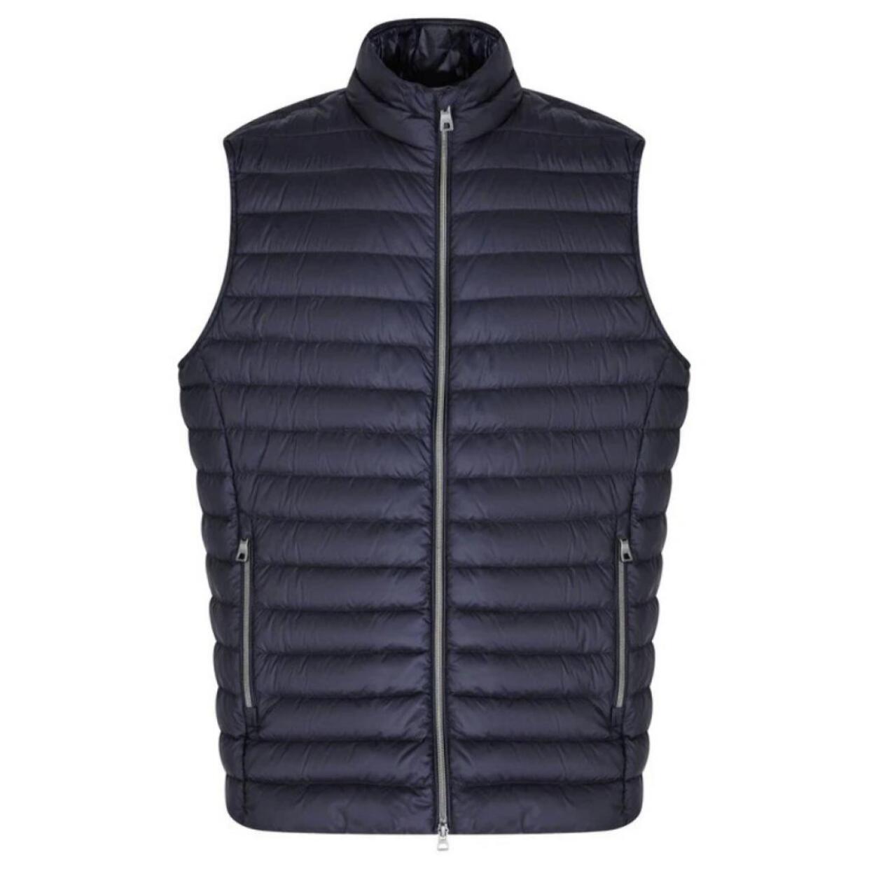 Chalecos Hombre de la marca GEOX  modelo M WARRENS AZUL