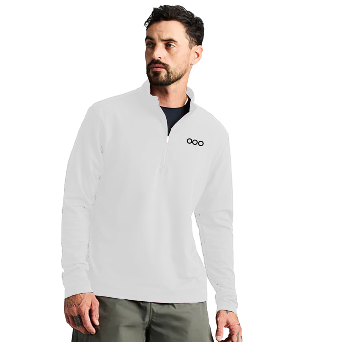 Sudadera uomo ECOON La diagonale des Fous - Bianco