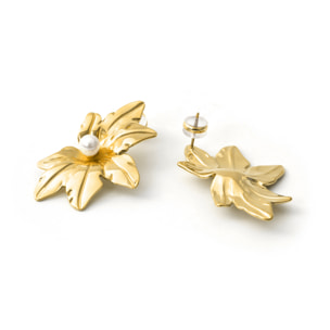 Pendientes Mife acabado oro amarillo 18k