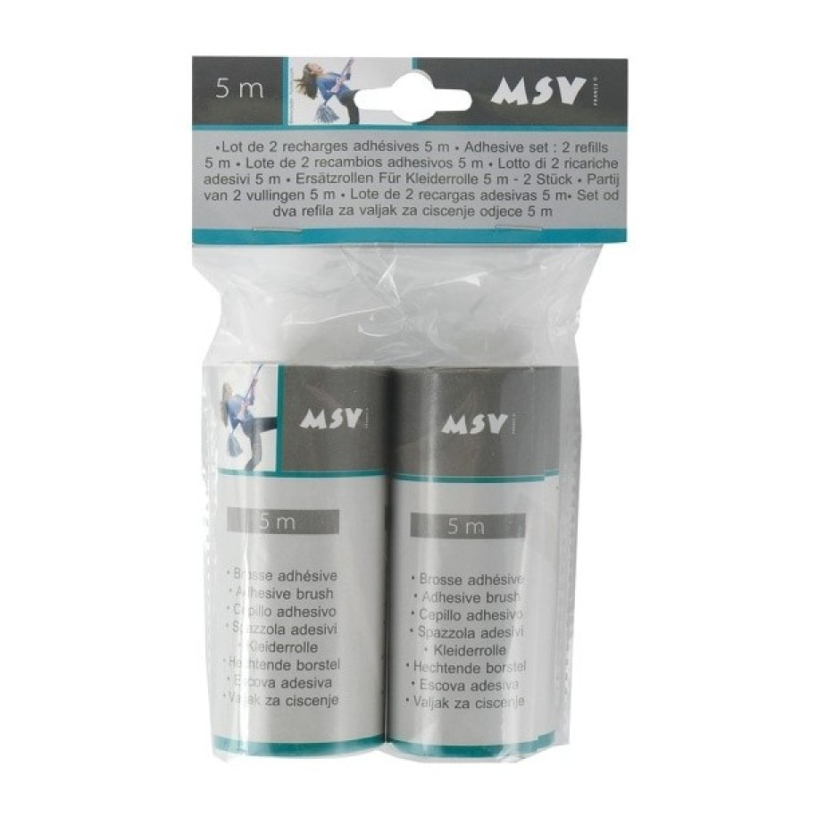 Lot de 2 recharges adhesives 5m MSV