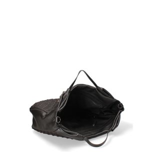 Borsa a mano da donna Made in Italy - Modello Silvana Lux - Vera Pelle - 45.0 x 30.0 x 17.0 cm