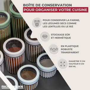 Boite à Provisions 0,5 Litre Fackelmann Storage
