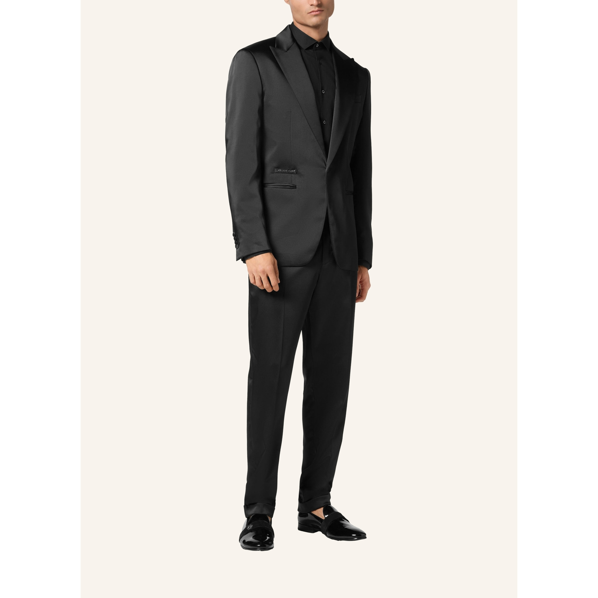 PHILIPP PLEIN One-Button Blazer Slim Fit
