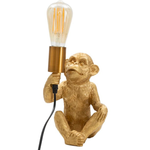 LAMPADA DA TAVOLO MONKEY CHARME 1921 DORATO