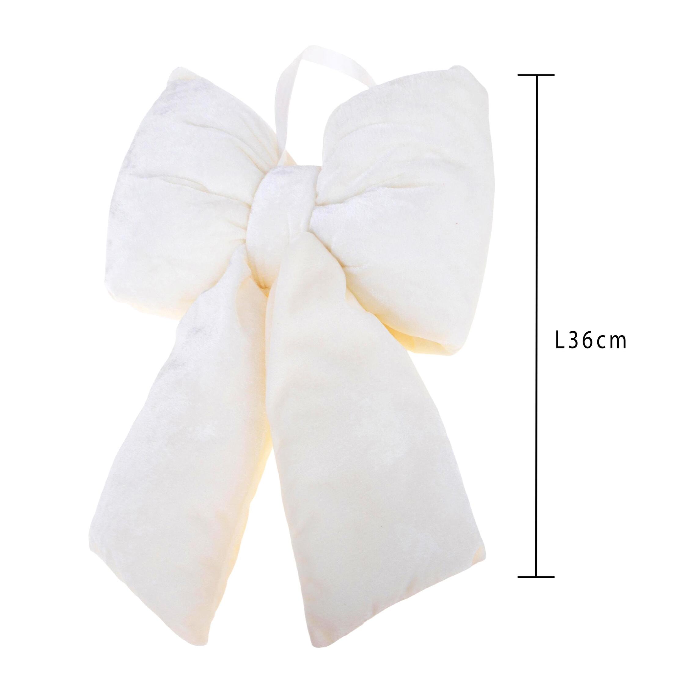 Fiocco velluto - Pezzi 3 - 36xH7x28cm - Bianchi Dino SpA