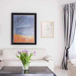 Marco de Fotos en MDF con tapa de cristal