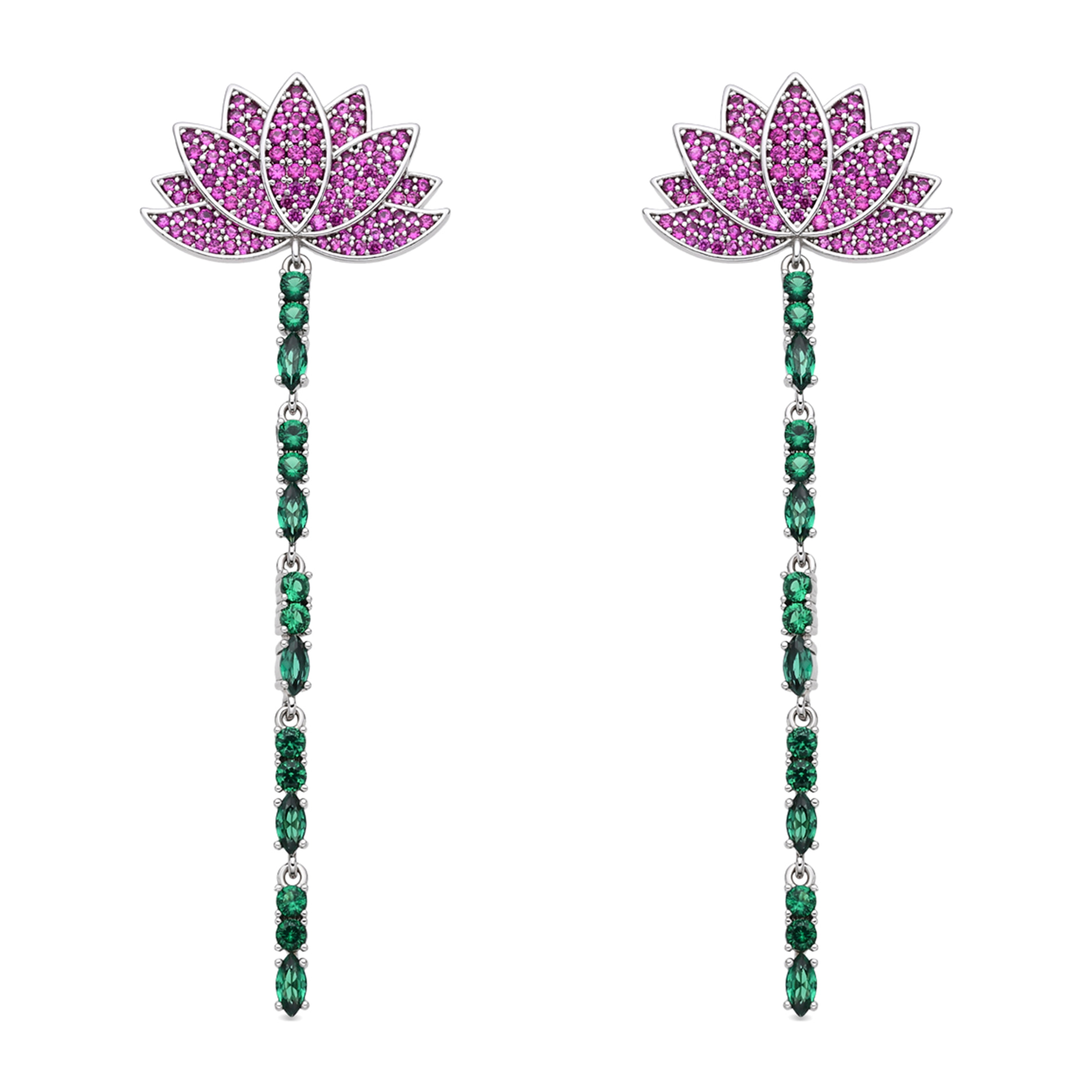 Pendientes Likme acabado plata