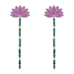 Pendientes Likme acabado plata