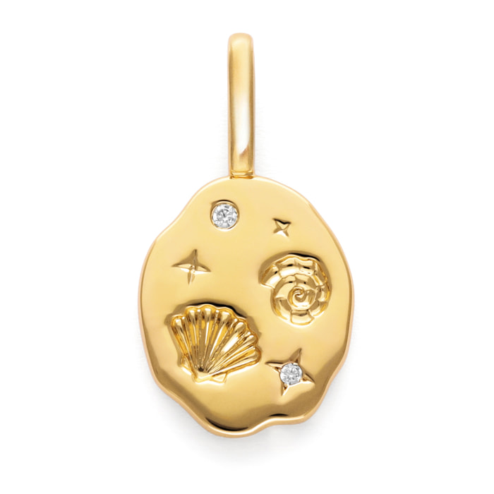 Charm Treasure Placcato Oro