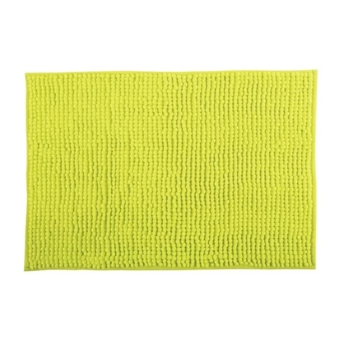 Tapis de bain Microfibre CHENILLE Vert Anis MSV