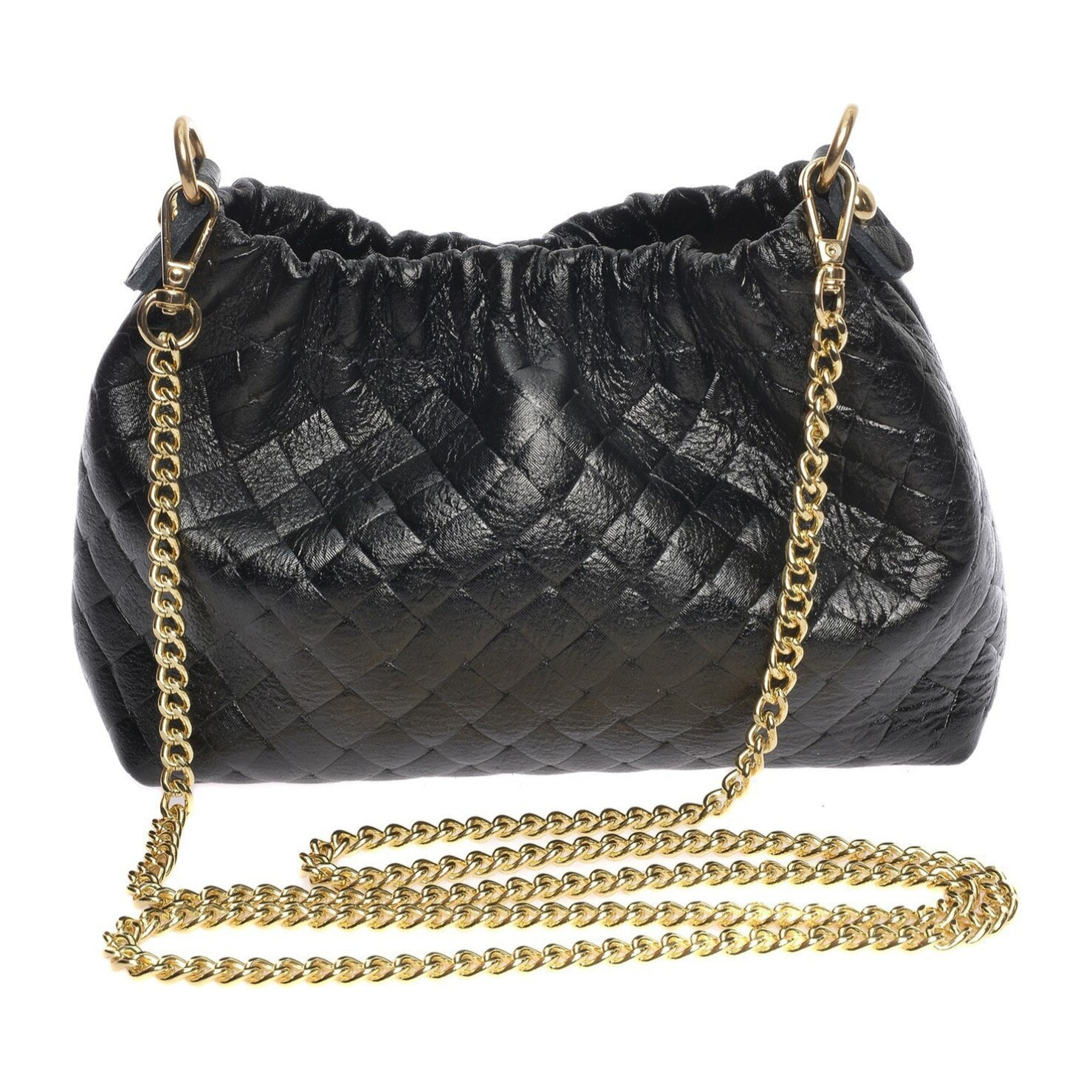 Borsa a spalla Anna Luchini Nero